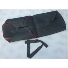 SEAT COVER - JAWA 350/634 - BLACK WITH RED LINE